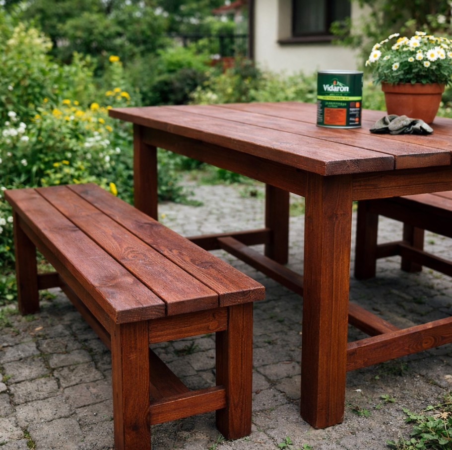 Impregnat ochronno-dekoracyjny VIDARON Powłokotwórczy 4,5 L Sekwoja Kalifornijska